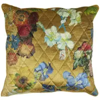 Beddinghouse Carré Fleuri Sierkussen - 50x50 cm - Goud