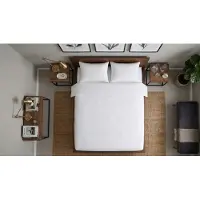 Vandyck Dekbedovertrek PURE 88 white Lits-jumeaux (240x200/220 )