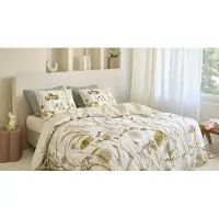 Beddinghouse Dekbedovertrek Cely Naturel Katoen-140 x 200 / 220 cm | 1-Persoons