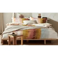 Vandyck Dekbedovertrek Colorwave Multi Satijn-140 x 200 / 220 cm | 1-Persoons