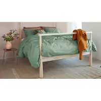 Beddinghouse Dekbedovertrek Frost Grey Green Flanel-140 x 200 / 220 cm | 1-Persoons
