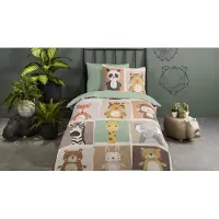 Pure Kinder Dekbedovertrek Microvezel Ranger - multi 140x200/220cm