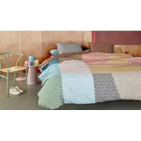 Beddinghouse Dutch Design Dekbedovertrek Jazz Multi Satijn-240 x 200 / 220 cm | Lits-Jumeaux