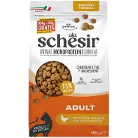 Schesir 8x Monoproteïne Promo Kattenvoer Droog Kip 400 gr