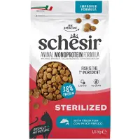 Schesir Monoproteïne Promo Kattenvoer Droog Sterilized Vis 1,5 Kg