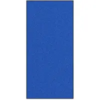 vidaXL Deurmat Blauw en Zwart 120 x 250 cm 100% Polyamide