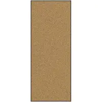 vidaXL Deurmat Anders Crème en Zwart 120 x 300 cm Polyamide en PVC