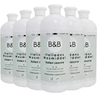 B&b Italiaans Wasparfum B & B Italiaans Wasmiddel Katoen Bloem 1 liter