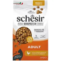 Schesir 6x Monoproteïne Kattenvoer Droog Kip 1,5 kg