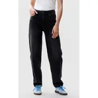 Catwalk junkie Dames Jeans Jn Barrel L32 - Zwart - Maat 25