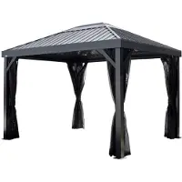 50nrth - SJ51891 - Paviljoen - Pergola - Partytent - 299,3 x 364,3 x 297,6 cm