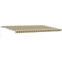 vidaXL Uitschuifbare luifel Meerkleurig 500 × 300 cm