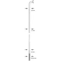 Alpina 2.00/1.70/2.00 Mm Stainless Steel Double Butted Spaken 100 Eenheden