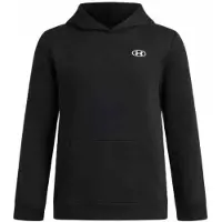 Under Armour Rival Fleece Hoodie Zwart 10-12 Years Jongen