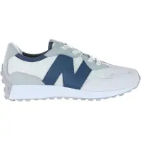 New Balance Kids Leren sneakers 327 Bungee Lace grijs (33), Plat, Veters, Sportief, kinderkleding P327V1_KL