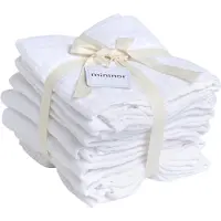Mininor Organic Muslin Cloth 8 Units Wit Kinderen