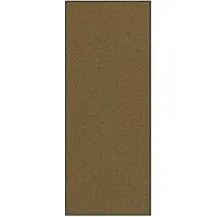 vidaXL Deurmat Bruin en Zwart 120 x 300 cm 100% Polyamide
