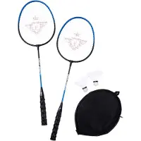 Angel Sports Badmintonset 857030 - Badminton - 2 rackets tempered steel - 2 shuttles