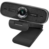 Logilink UA0378: conferentie HD-USB-webcam met duale microfoon, 100 graden
