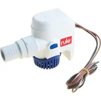Rule Pumps 1100 Gph Automatic Bilge Pump 12v Wit 102 x 127 mm