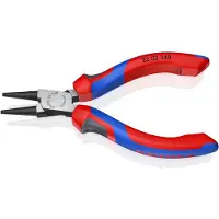 Knipex Rondbuigtang zwart geatramenteerd met meer-componentengrepen 140 mm - 2202140