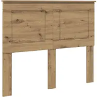 vidaXL Hoofdbord Artisan Eik Geconstrueerd hout