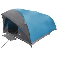 vidaXL Tunnel tent 10-persoons Waterdicht Blauw taft