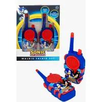 OTL TECHNOLOGIES Sonic the Hedgehog - walkie talkie set voor kinderen - eenvoudige bediening - werkt op batterijen