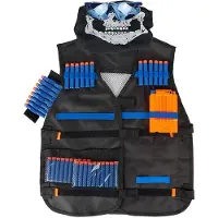 VAIVE Tactical vest geschikt voor Nerf - Inclusief pijltjes & magazijn voor guns