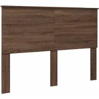 vidaXL Hoofdbord Bruine eik 100 cm Geconstrueerd hout