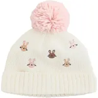 Next Gebreide babymuts met pompon