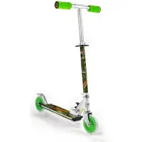 Ozbozz groen dinosaurus duw opvouwbare scooter jongens &amp; meisjes kinderen speelgoed cadeau