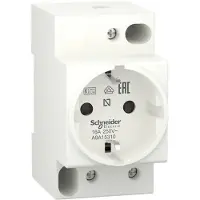 Schneider Electric Stopcontact Meerdere kleuren 16 A 250 V A9A15310
