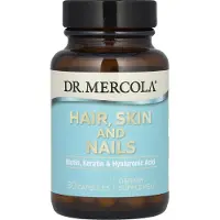 Dr. Mercola , Haar, huid en nagels, 30 capsules