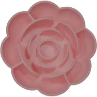 Jack & Vanilla JV Bon App Voerbak Slow Feeder Antislip Silicone Roos
