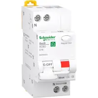 Technim Schneider Electric Aardlekautomaat C16A 1P+N 6Ka 30Ma - Resi9