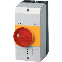 Eaton CI-PKZ0-GRM 260104 Lege behuizing Met NOT-AUS schakelaar (l x b x h) 97 x 80 x 160 mm NOT-AUS Rood, Geel, Grijs, Zwart 1 stuk(s)