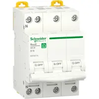 Schneider- Electric Schneider Electric installatieautomaat Resi9 3P+N B16