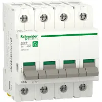 Schneider- Electric Schneider Electric hoofdschakelaar Resi9 4-polig 40A