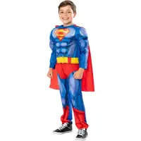 Ginza.se Superman Licentie Gespierd Lichtblauw - Kinderen - Maat 116-128