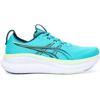 Asics Loopschoen 'Gel-Nimbus 28' aqua / pastelgroen / zwart