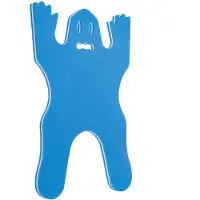 Softee Ghost Floating Mat Blauw 3 cm