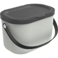Rotho Albula afvalscheiders - GFT afvalbak - 3,2L - gerecycled materiaal - wit