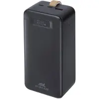 Rivacase VA1084, 40000 mAh, lithium-polymeer (LiPo), Quick Charge 3.0, zwart