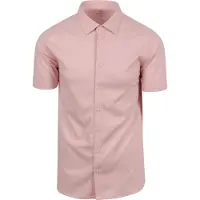 Desoto Deoto hort leeve Jerey Overhemd Roze