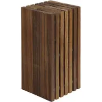 Zassenhaus messenblok, keukenmessen, notenwood, 13 x 13 x 27 cm