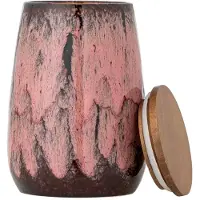 Usorteret Bewaarpot aardewerk roze Rayen 18cm