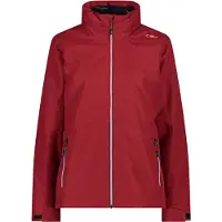 CMP Dames Zip Hoodie Jas (Maat XS, Rood)