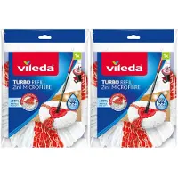 Vileda 2x Turbo 2-in-1 Navulling