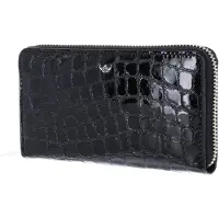 Golden Head Leren portemonnee Cayenne RFID Protect RV-Damenbörse 2804 Schwarz zwart